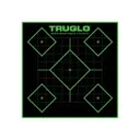 TruGlo Tru-See 5-Diammond Target 12" x 12", Black/Green - Truglo