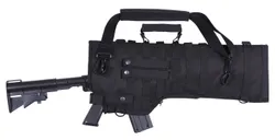 Rothco Tactical Molle Rifle Scabbard - Black - Rothco