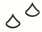 Rothco Private First Class Polished Insignia - Subdued - Rothco