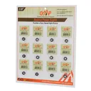 October Mountain Retna Peep Sight Black 1/8 in. 12 pk. - October Mountain