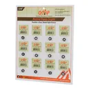 October Mountain Retna Peep Sight Black 1/4 in. 12 pk. - October Mountain