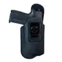 1791 Gunleather CZ 75/Ruger SR9/SR40 Size 4L IWB Holster Left Cowhide Leather, Night Sky Black - 1791 Gunleather