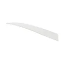Trueflight Shield Cut Feathers White 5 in. RW 100 pk. - Trueflight