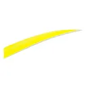 Trueflight Shield Cut Feathers Chartreuse 4 in. LW 100 pk. - Trueflight