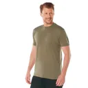 Rothco Tactical Athletic Fit T-Shirt - Ar 670-1 Coyote Brown, Small - Rothco