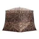 Rhino Blinds 72" x 72" x 68" Low Hub Style Blind, Realtree Edge Camouflage - Rhino Blinds
