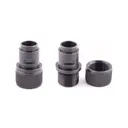 Banish Thread Adapter M8x0.75mm - 1/2-28 Fits Walther P22, Black - BANISH Suppressors