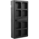 Lead & Steel Lower Receiver Vise Block, Black - Lead & Steel