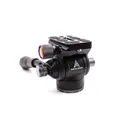 Painted Arrow FH1 3" x 2.50" x 2.50" Ultralight Micro Fluid Head, Black - Painted Arrow