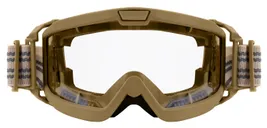 Rothco Ansi Rated Otg Goggles - Coyote Brown - Clear - Rothco