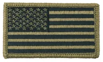 Rothco Ocp American Flag Patch With Hook Back - Orientation Normal - Rothco