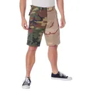 Rothco Two-Tone Camo Bdu Short - Woodland - Tri-Color Camo, Medium - Rothco