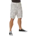 Rothco Colored Camo Bdu Shorts - White Camo, X-Small - Rothco
