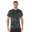 Rothco Camo T-Shirt - Black Camo, X-Large - Rothco