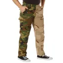 Rothco Two-Tone Camo Bdu Pants - X-Small - Rothco