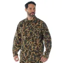 Rothco X Bear Archery Fred Bear Camo Bdu Shirt - 3X-Large - Rothco