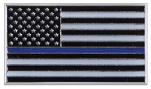 Rothco Thin Blue Line Flag Pin - Rothco
