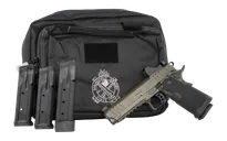 Springfield Prodigy Double Stack 1911 Bundle 5" 9mm (3)17rd/ (1)20rd Pistol, ODG/Black w/ Viridian RFX11 Green Dot Optic and Bag - PH9119AOSBG-PAC - Springfield Armory