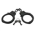 Rothco Double Lock Steel Handcuffs - Black - Rothco