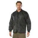 Rothco Concealed Carry Quilted Woobie Jacket - Black, X-Large - Rothco