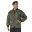 Rothco Concealed Carry Quilted Woobie Jacket - Olive Drab, Large - Rothco