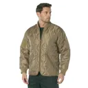 Rothco Concealed Carry Quilted Woobie Jacket - Coyote Brown, X-Large - Rothco