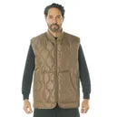 Rothco Quilted Woobie Vest - Coyote Brown, 2X-Large - Rothco