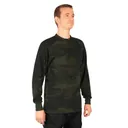 Rothco Long Sleeve Henley T-Shirt - Midnight Woodland Camo, 3X-Large - Rothco