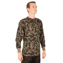 Rothco Long Sleeve Henley T-Shirt - Fred Bear Camo, 3X-Large - Rothco