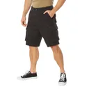 Rothco Vintage Paratrooper Cargo Shorts - Black, 4X-Large - Rothco
