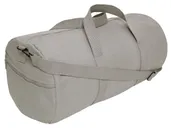 Rothco Canvas Shoulder Duffle Bag - Grey, 19 In - Rothco