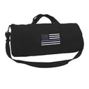 Rothco Thin Blue Line Canvas Shoulder Duffle Bag - Rothco