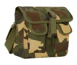 Rothco Canvas Ammo Shoulder Bag - Woodland Camo - Rothco
