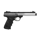 Browning Buck Mark Contour Stainless 5.9 Suppressor-Ready .22LR 5.90" 10rds Pistol, Black - 051589490 - Browning
