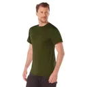 Rothco Quick Dry Moisture Wicking T-Shirt - Olive Drab, Small - Rothco