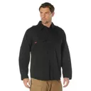 Rothco Vintage Fatigue Shirt - Black, 3X-Large - Rothco