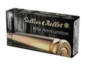 Sellier & Bellot 22 Hornet 45gr SP Ammunition - SB22HB - Sellier and Bellot
