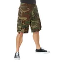 Rothco Vintage Utility Cargo Shorts - Woodland Camo, 4X-Large - Rothco