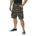 Rothco Vintage Paratrooper Cargo Shorts - Tiger Stripe Camo, Medium - Rothco