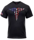 Rothco Medical Symbol Caduceus T-Shirt - Black, Medium - Rothco