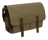 Rothco Deluxe Vintage Canvas Messenger Bag - Olive Drab - Rothco