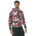 Rothco Camo Pullover Hooded Sweatshirt - Red Camo, 3X-Large - Rothco