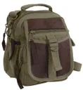 Rothco Vintage Canvas Leather Travel Shoulder Bag - Olive Drab - Rothco
