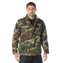 Rothco Vintage Lightweight M-65 Field Jacket - Woodland Camo, 3X-Large - Rothco