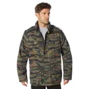 Rothco Vintage Lightweight M-65 Field Jacket - Tiger Stripe Camo, 3X-Large - Rothco