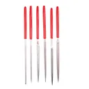 EZE-LAP Diamond Model 600 5.50" 600 Grit Fine Diamond Needle File Set - Eze-Lap Diamond