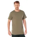 Rothco Solid Color 100 Cotton T-Shirt - Ar 670-1 Coyote Brown, Small - Rothco