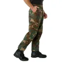 Rothco Relaxed Fit Zipper Fly Bdu Pants - Woodland Camo, 4X-Large - Rothco
