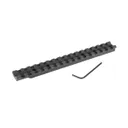 EGW Standard 1-Piece Picatinny Rail 6061-T6 Aluminum Alloy Fits CVA Accura - EGW