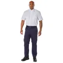 Rothco Short Sleeve Uniform Shirt - White, 3X-Large - Rothco